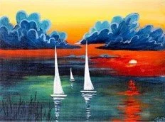 Paint and Sip Canvas Night - Autumn Sailing