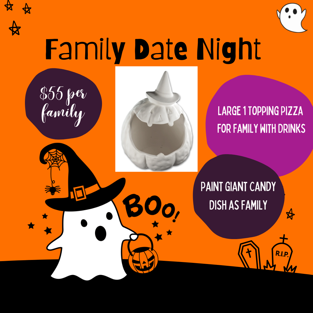 Family Date Night - Project and Dinner $55 Per Family