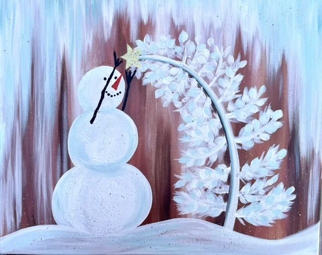 Family Canvas - Winter Wishes Canvas Painting