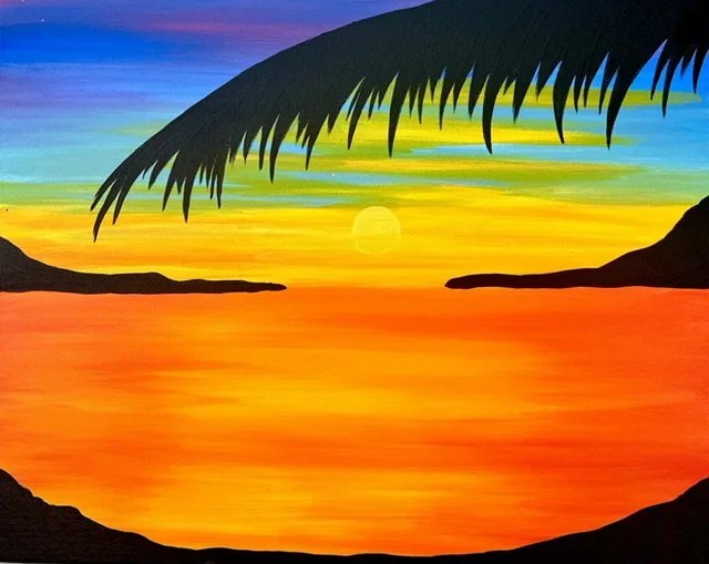 Paint and Sip - Peaceful Palm