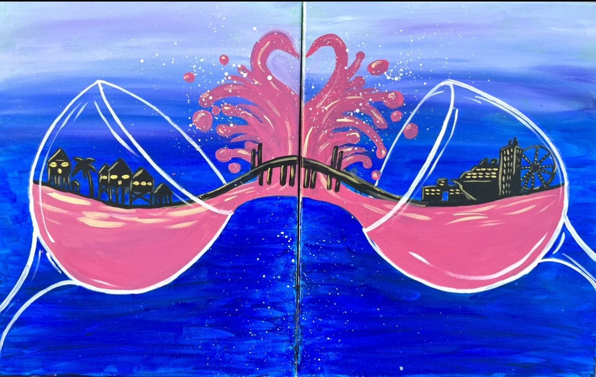 Canvas By Candlelight - Couples Canvas Painting