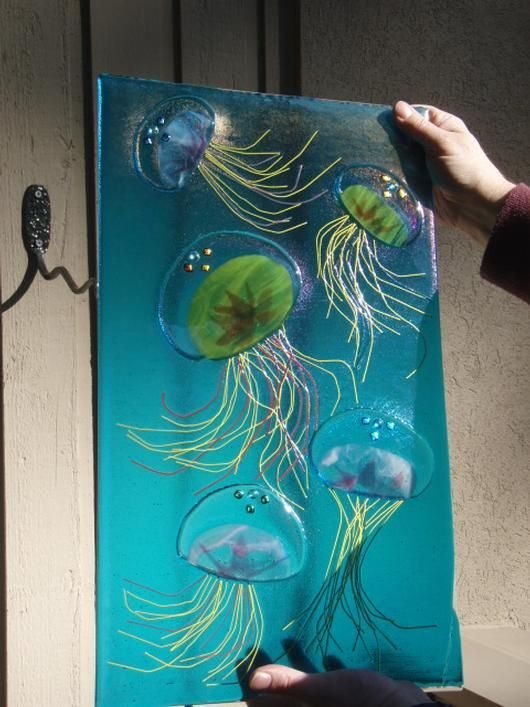 Glass Fusion - Jellyfish