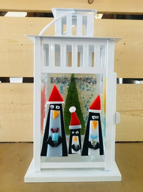 Glass Fusion Lantern Class - December