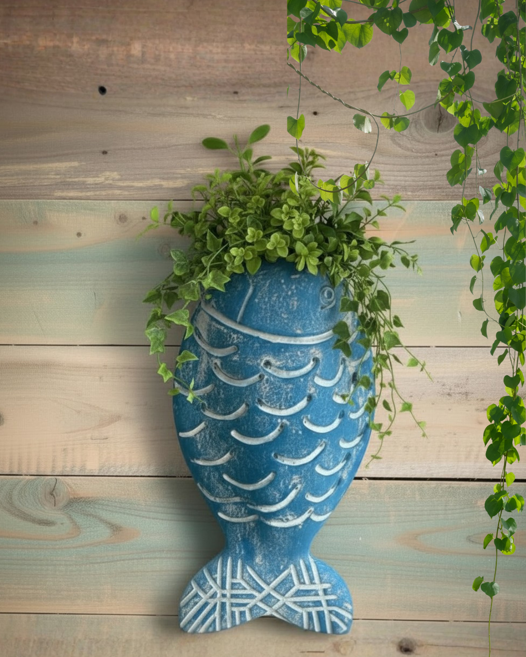 Mud Love Clay Class - Fin and Fern Wall Planter