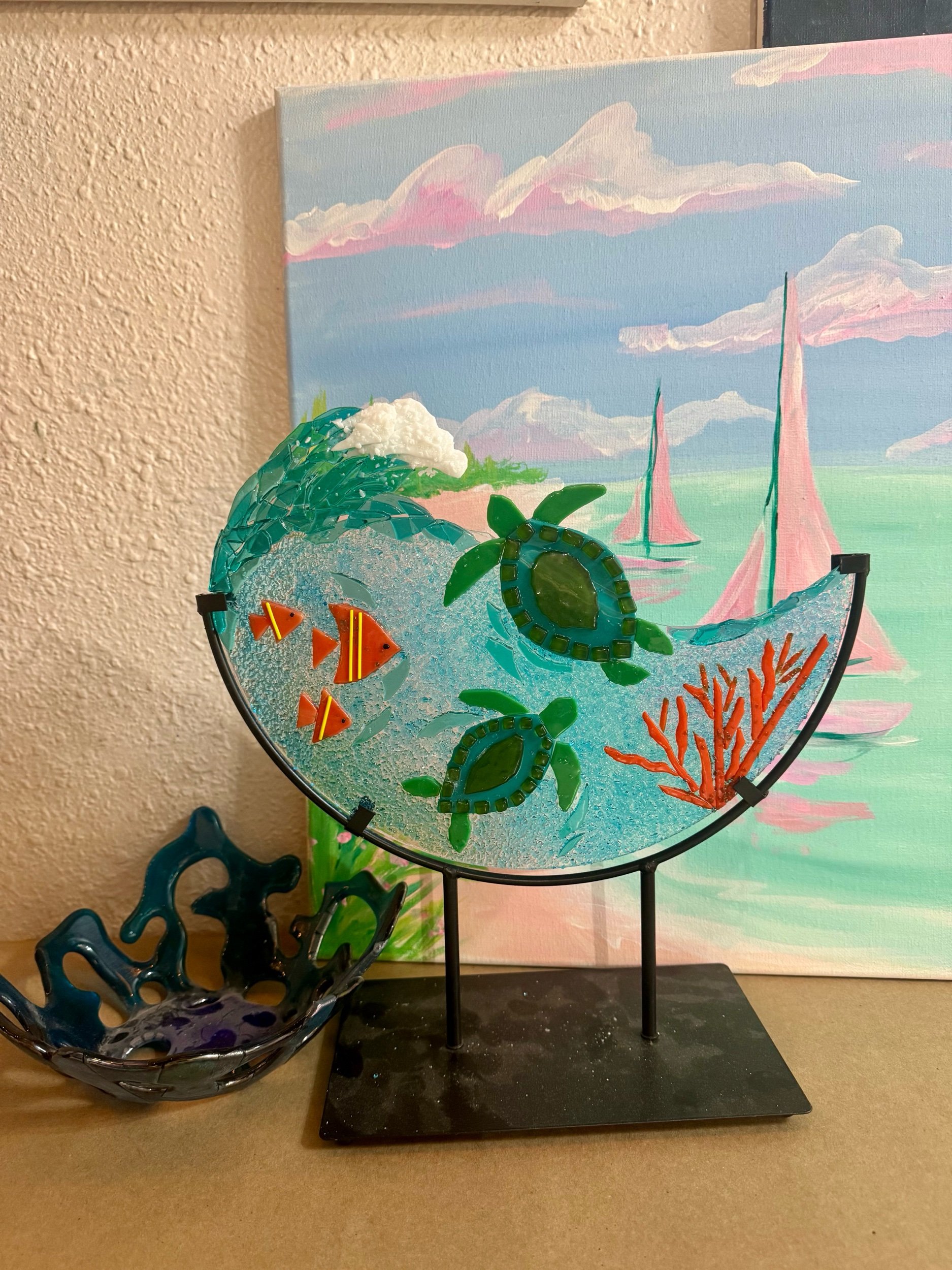 Turtle Tides-Glass Fusion Workshop