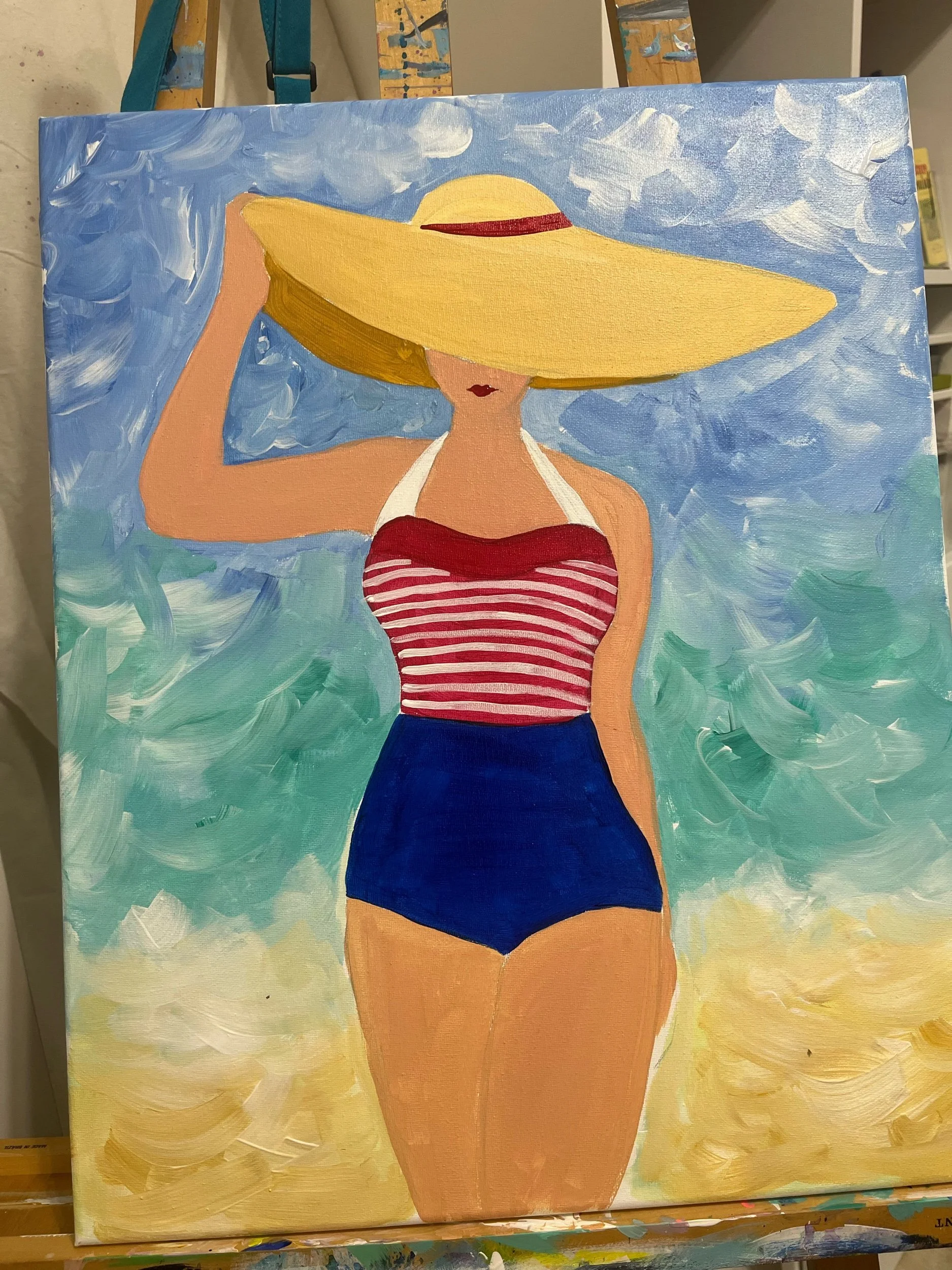 Cork &amp; Canvas Night - Beachside Beauty
