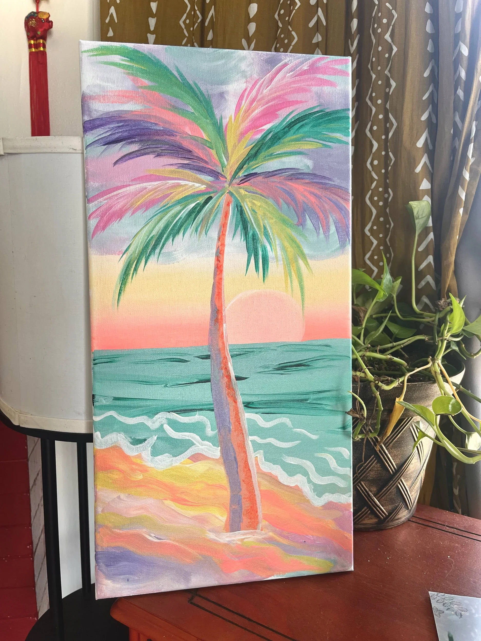 Cork &amp; Canvas Night - Paradise Palm