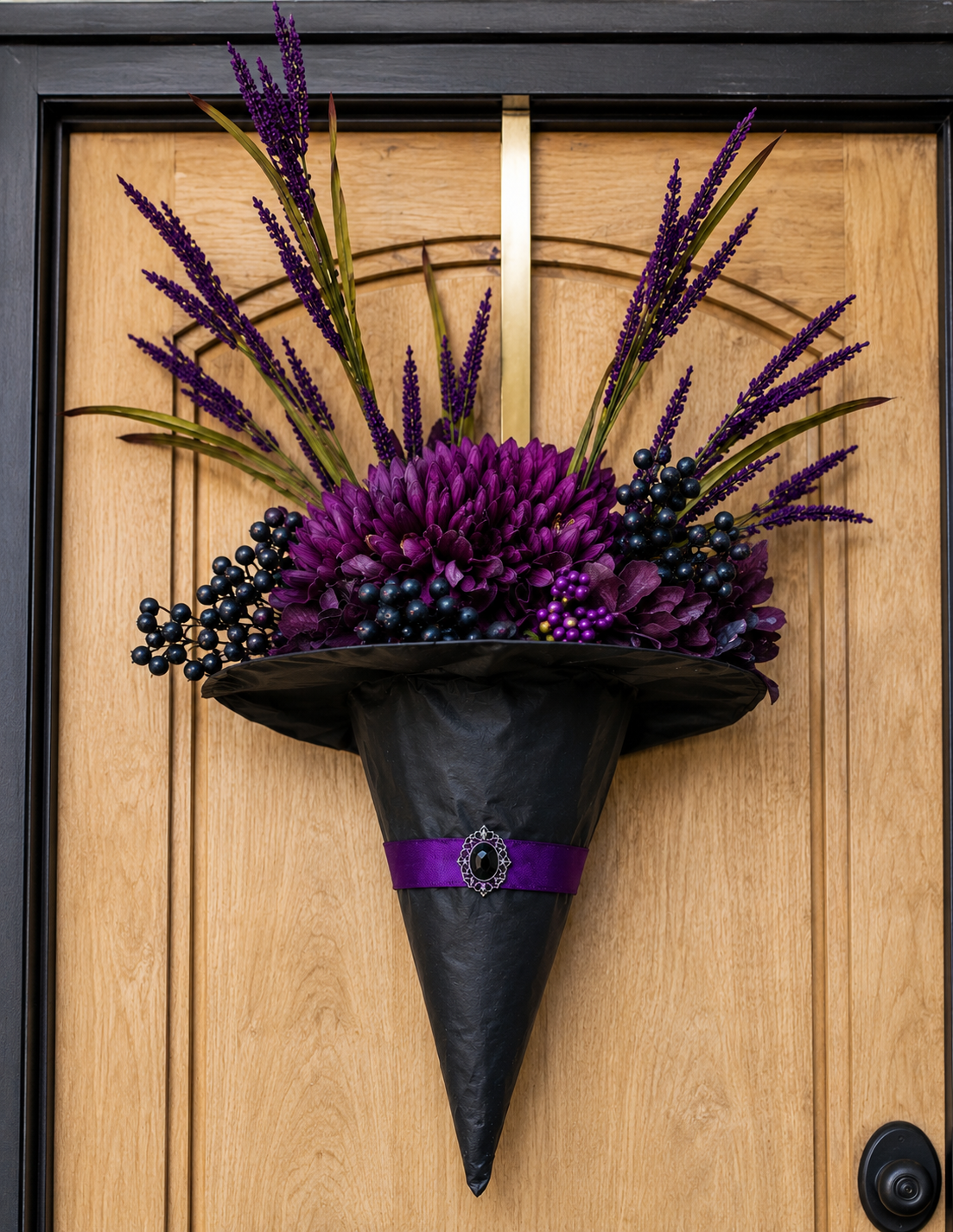A Little Hocus Pocus - Witch Hat Door Hanger 