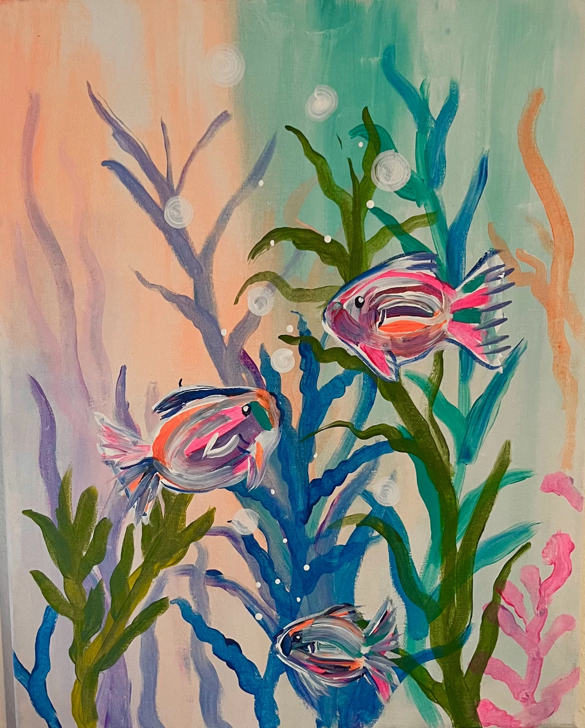 Under the Sea - Canvas Painting Night