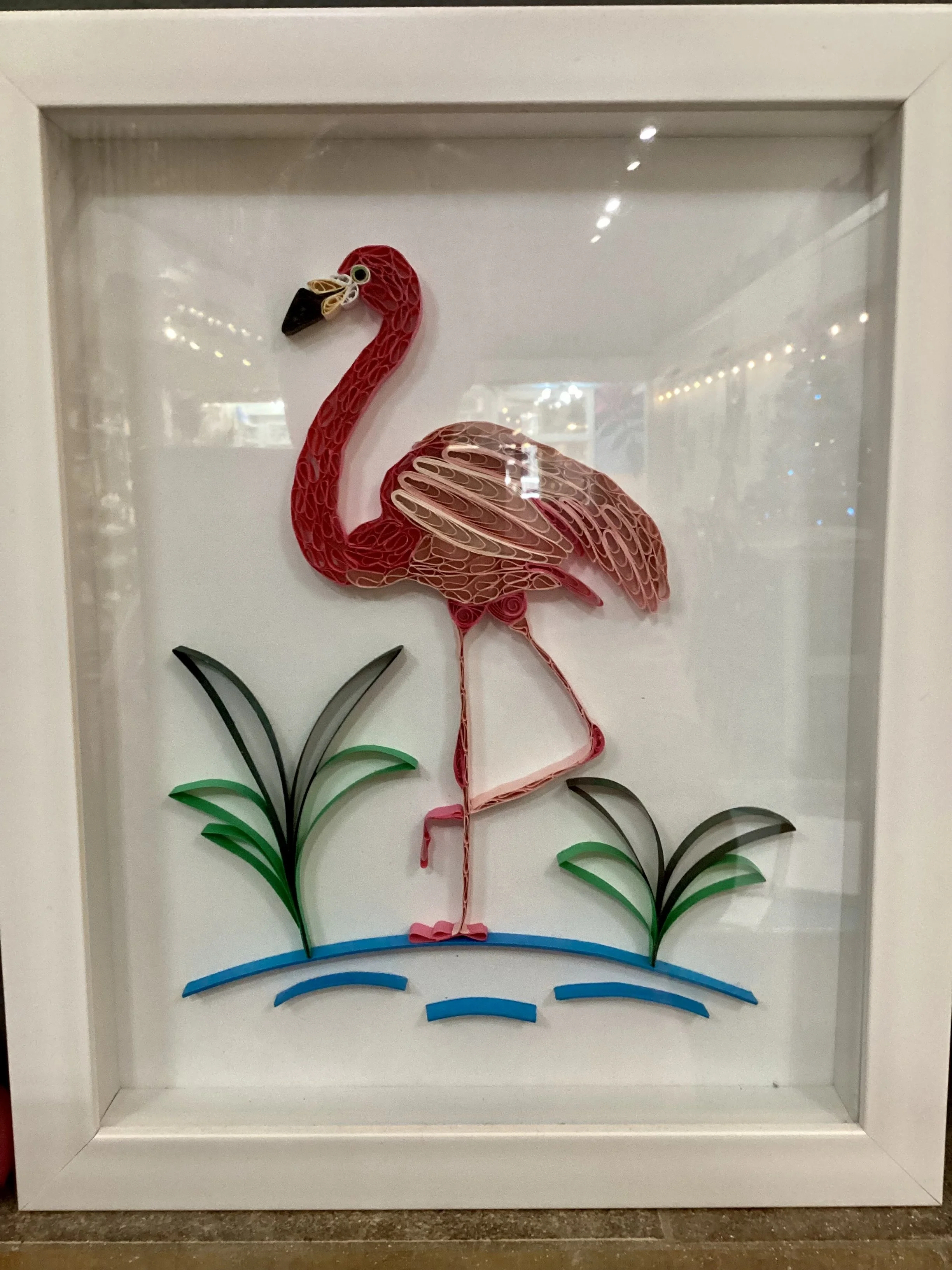 Flamingo Quilling with Guest Artist Nannette Deming