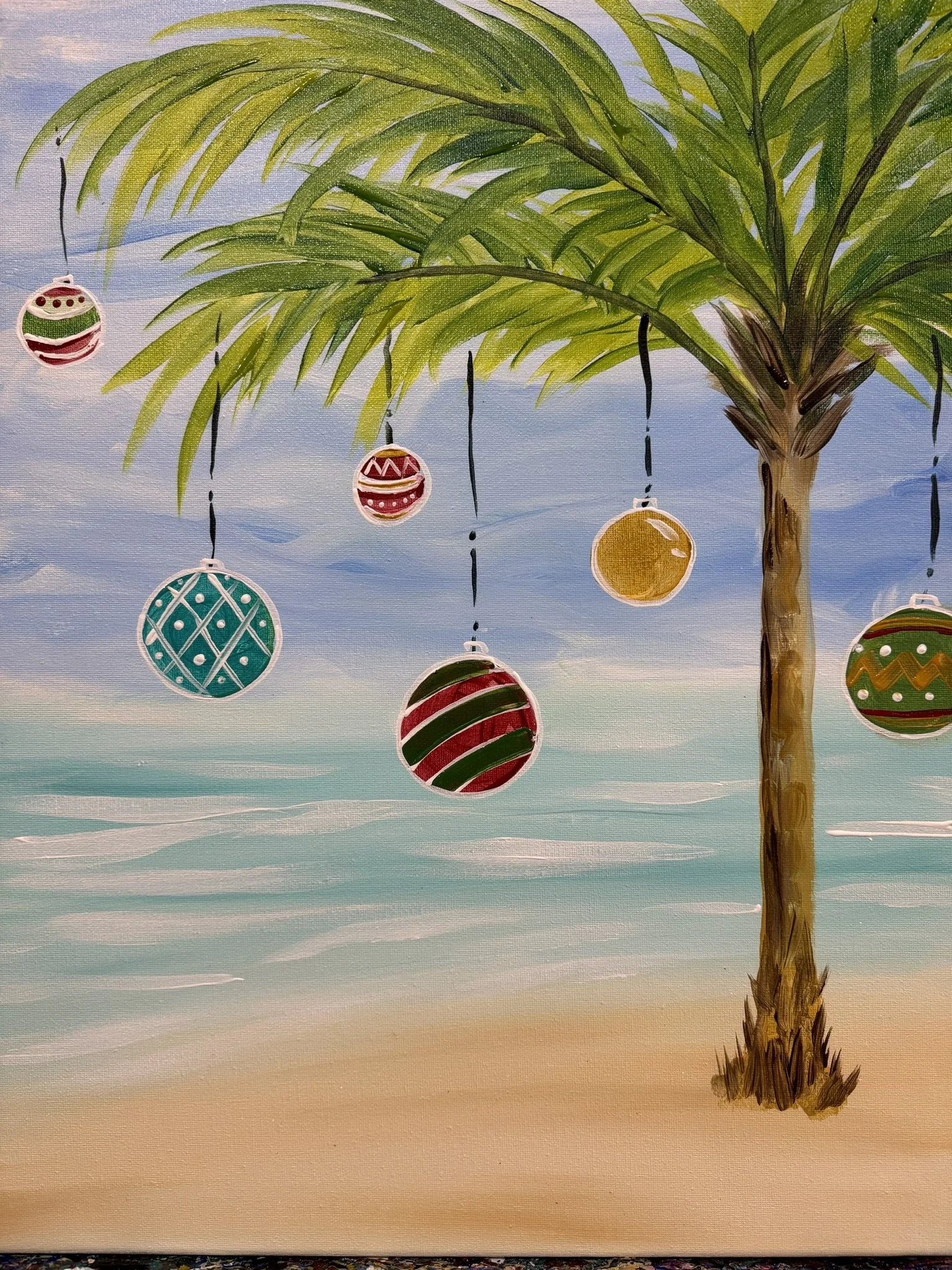 Canvas Paint Night - Holiday Palm