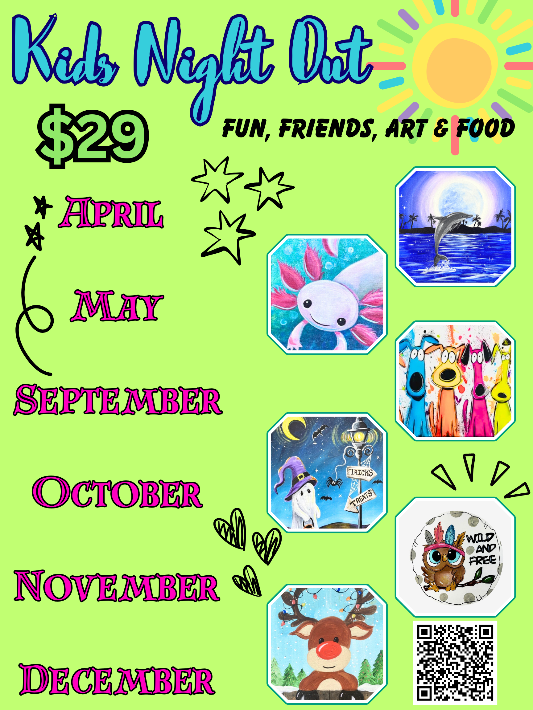 Kids Night Out - Big Fun for Them and a Night Off for You !