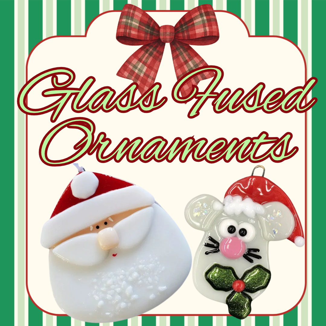 A Touch of Christmas Glass - Glass Fused Ornaments