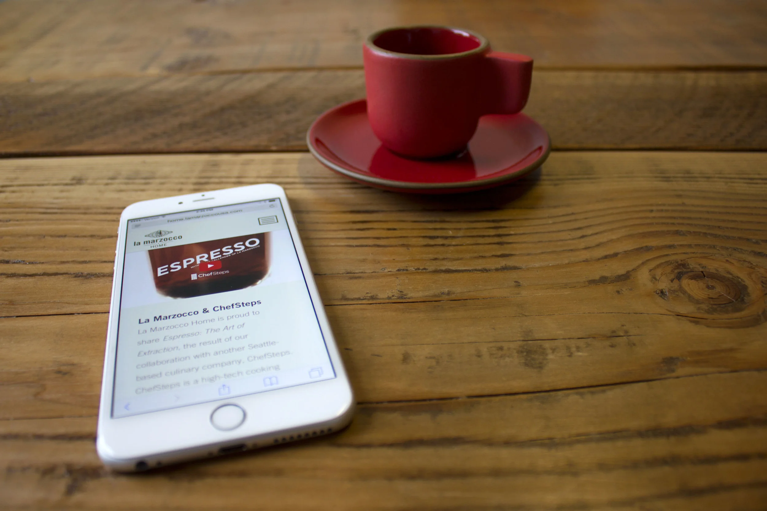 La Marzocco Home Website