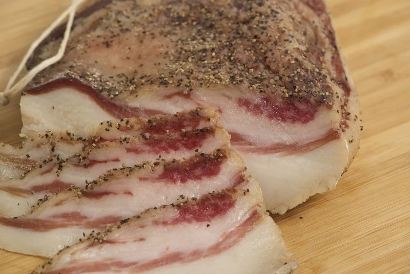 Guanciale 8 11oz Alle Pia Fine Cured Meats Guanciale 8 11oz Alle Pia Fine Cured Meats