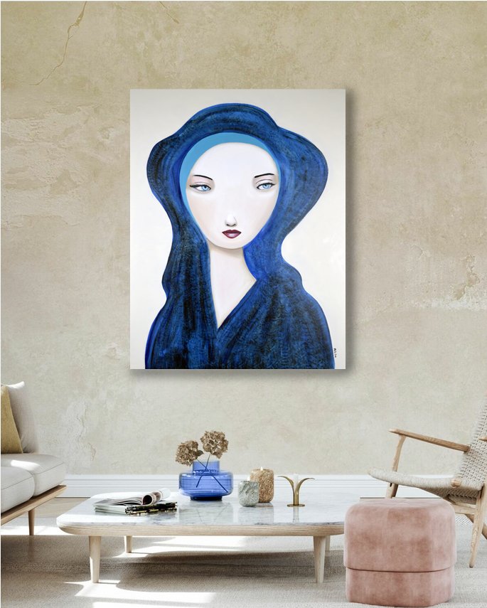 La Madone Oil on Canvas — 30 × 40 inches