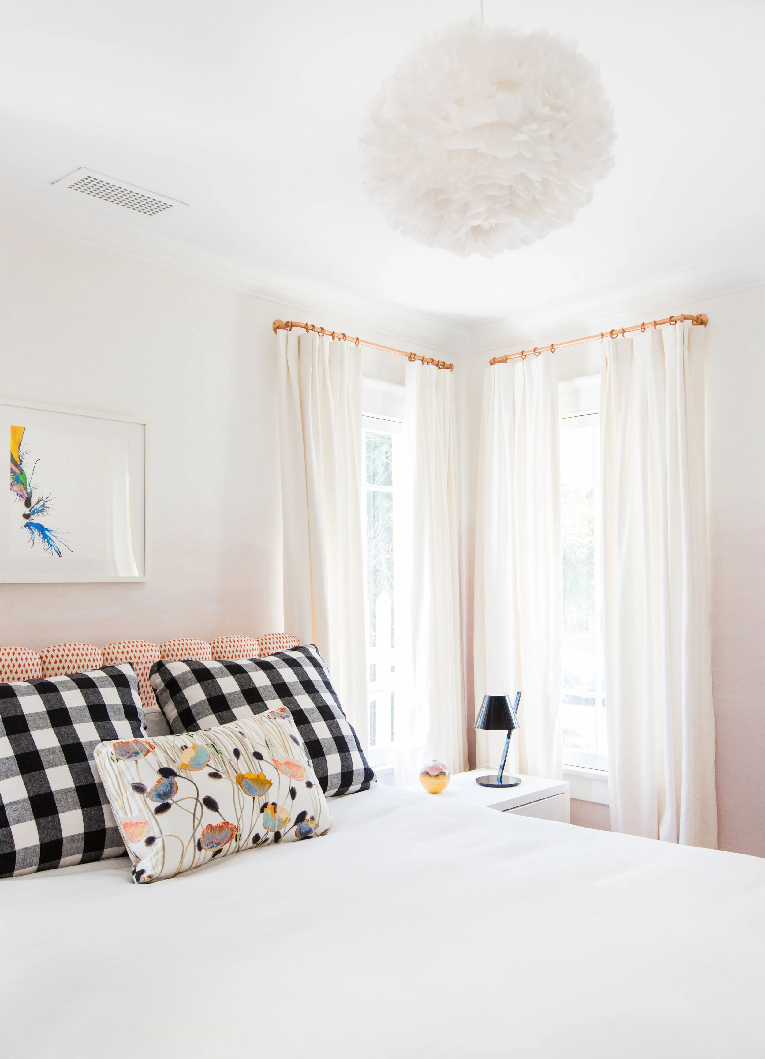 Colorful California Bungalow for Newlyweds Samira Wiley & Lauren Morelli