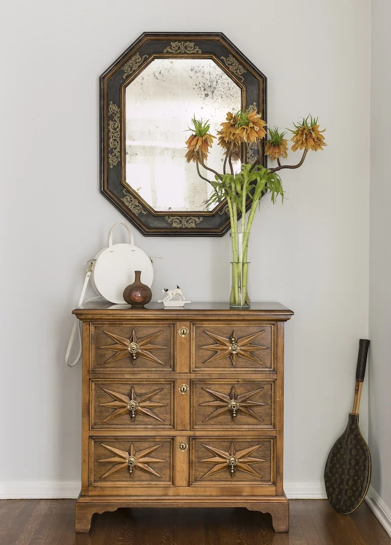 Entry with Antique Mirror