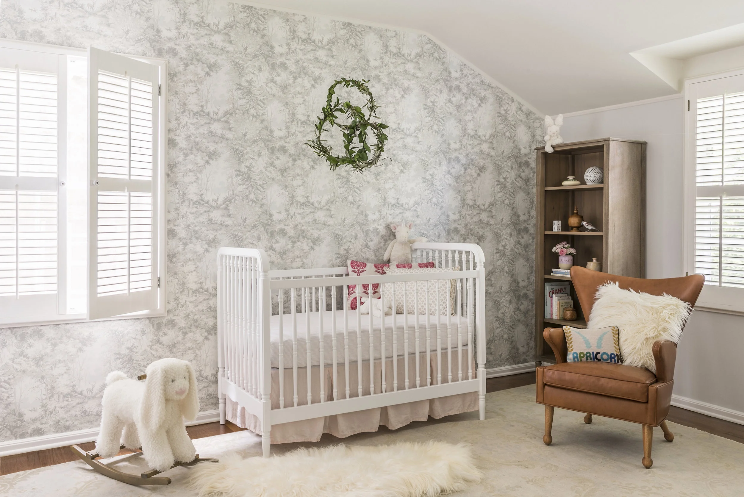 Nursery with Woodland Toile