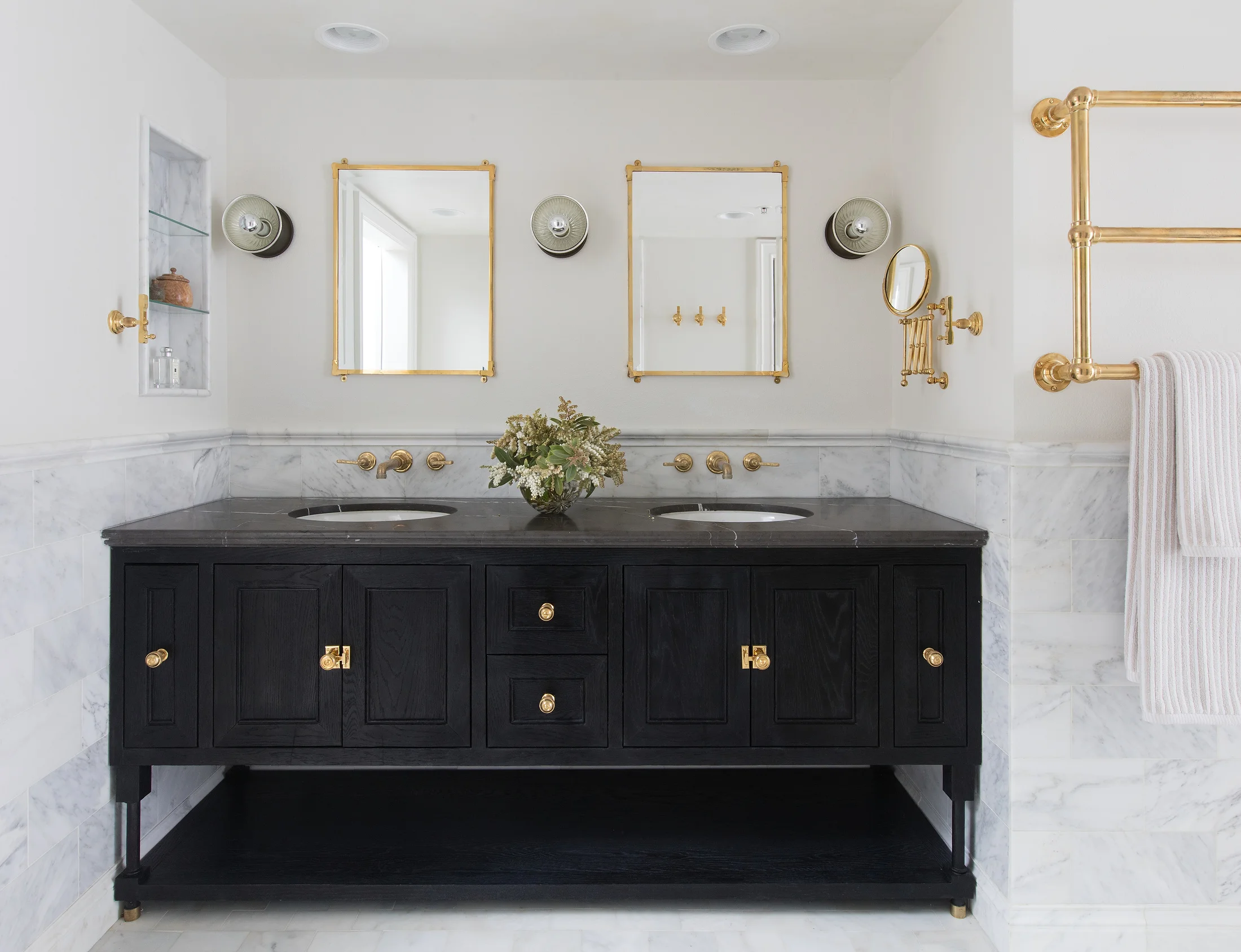 Custom Sophisticated Master Bathroom
