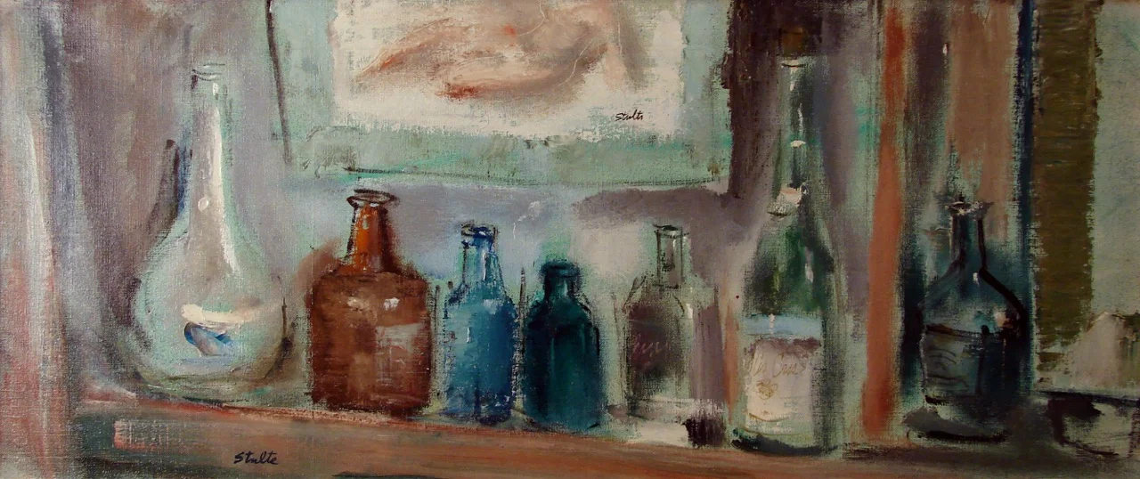 "Untitled," oil painting by Larry Stults