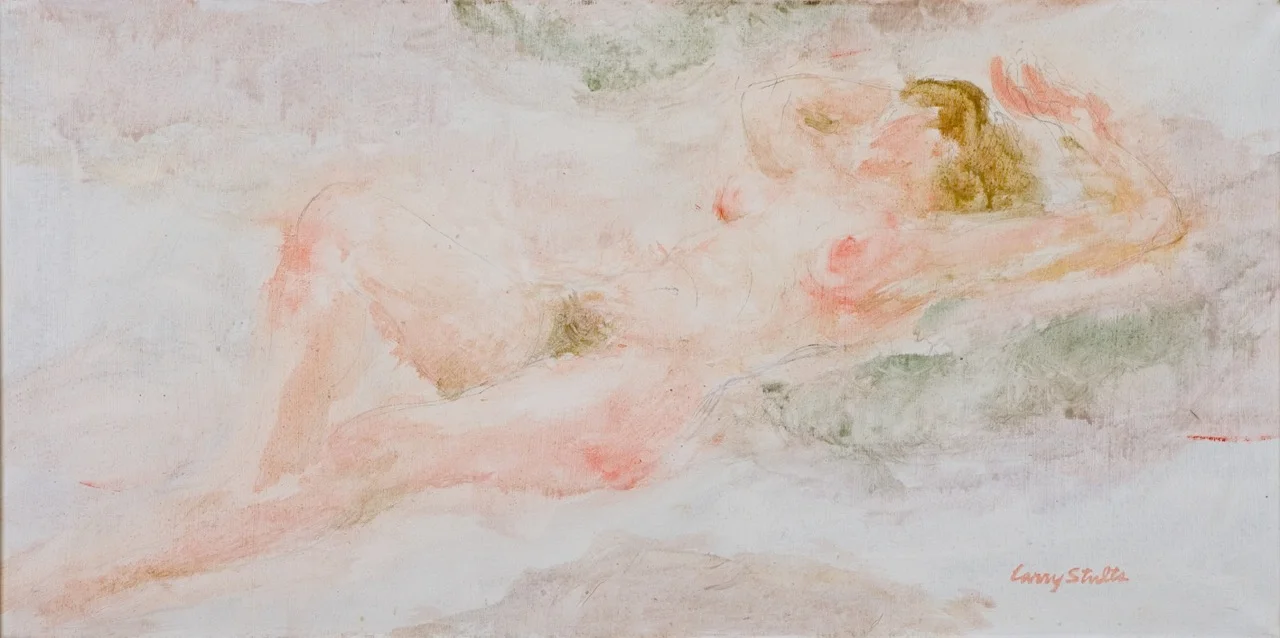 "Untitled," oil painting by Larry Stults