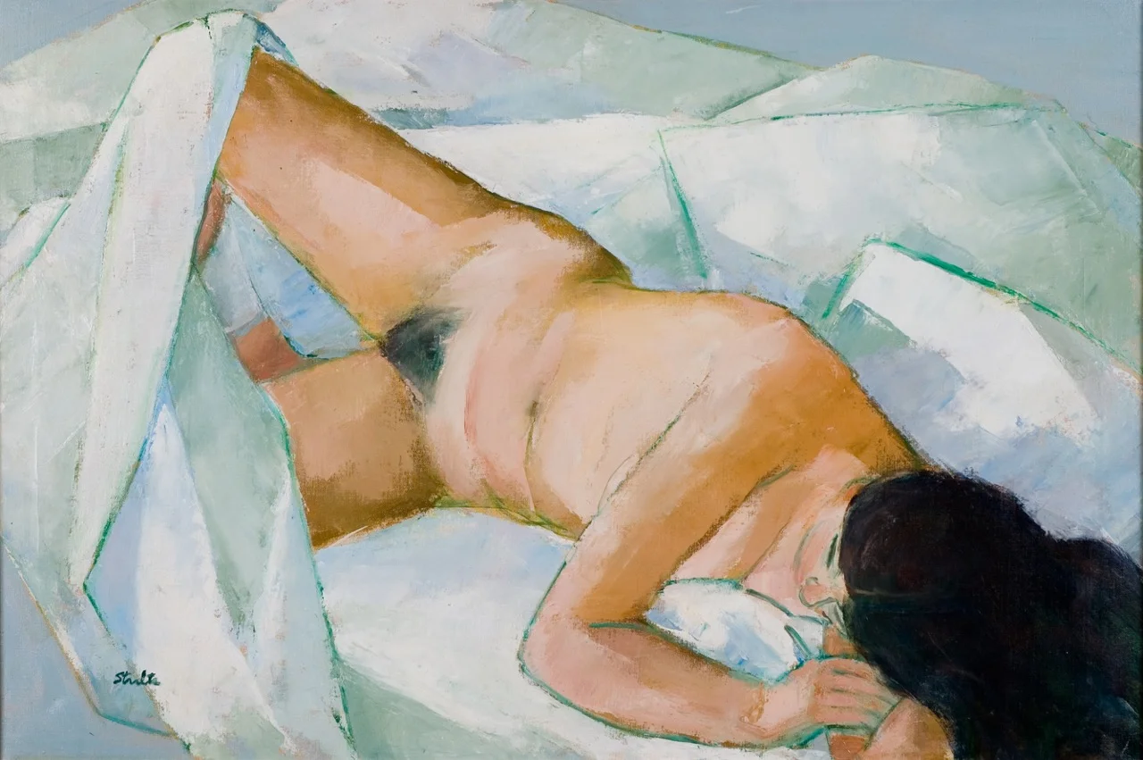 "Untitled," oil painting by Larry Stults