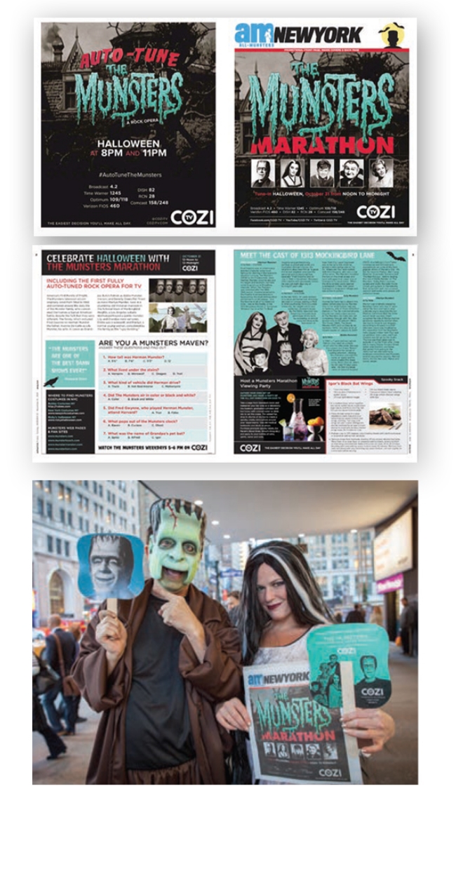 amNewYork COZI TV Coverwrap Design