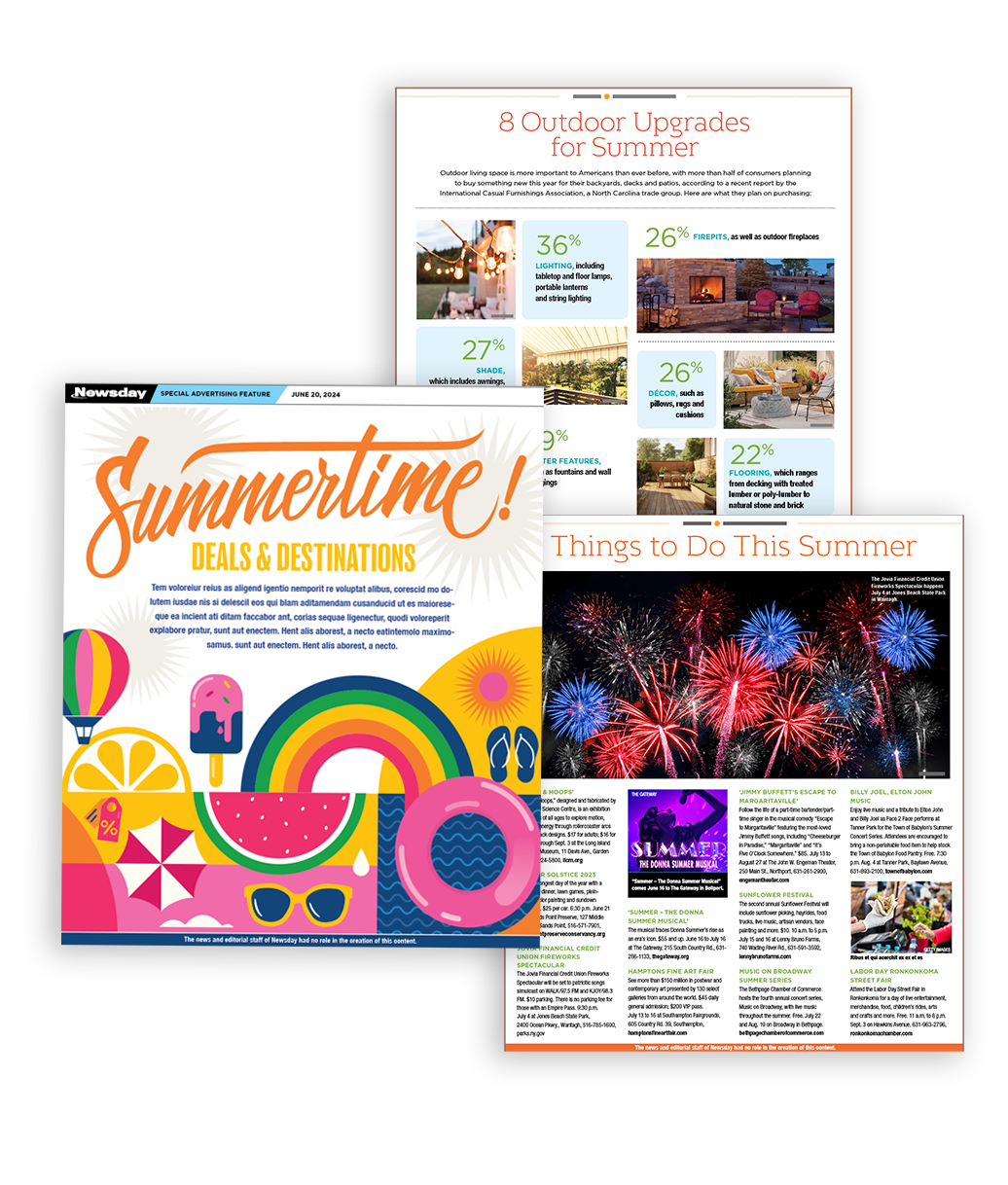 Summertime Special Advertising Section
