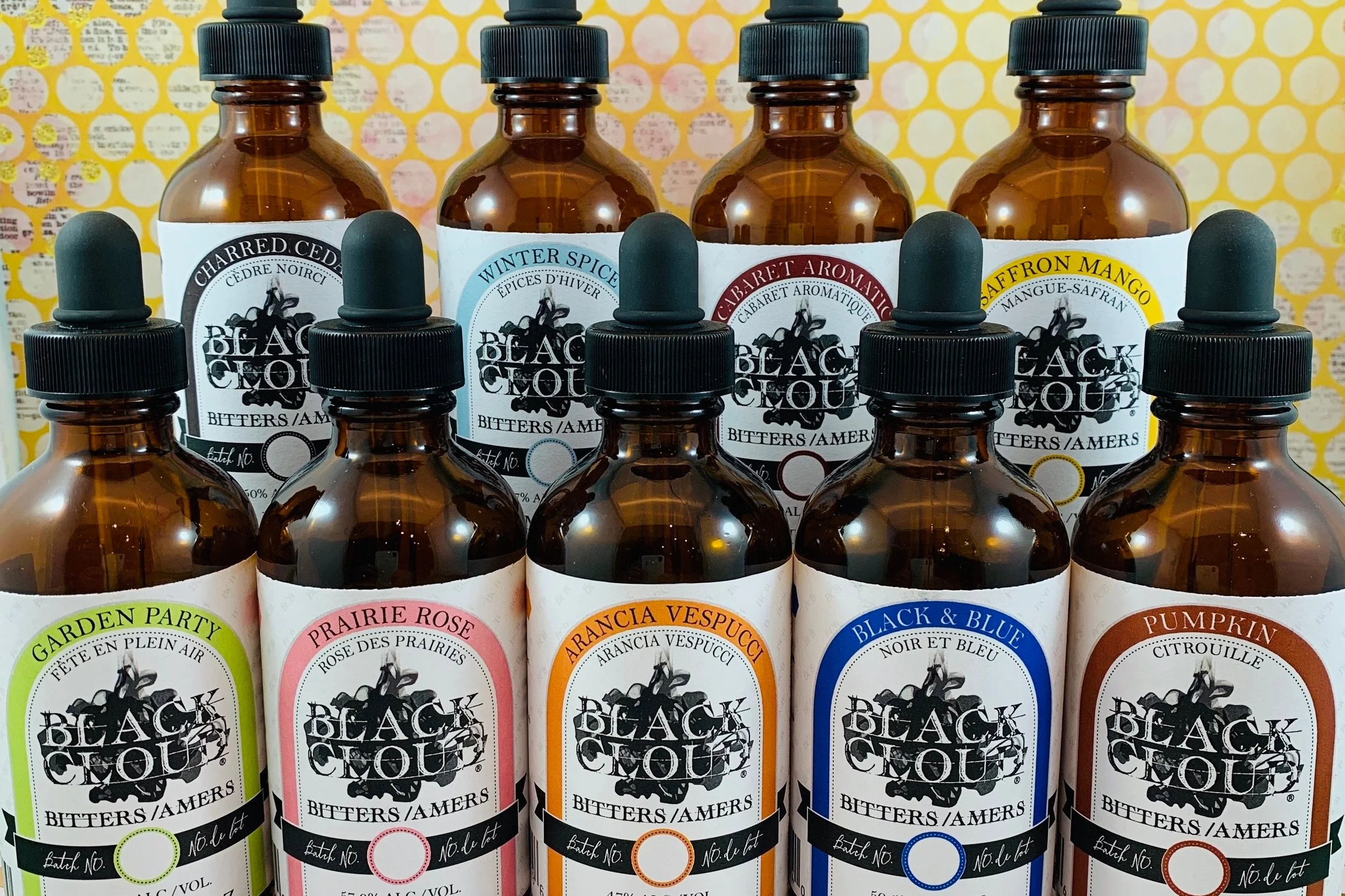 Bitters (4 oz bottles) — Black Cloud Bitters