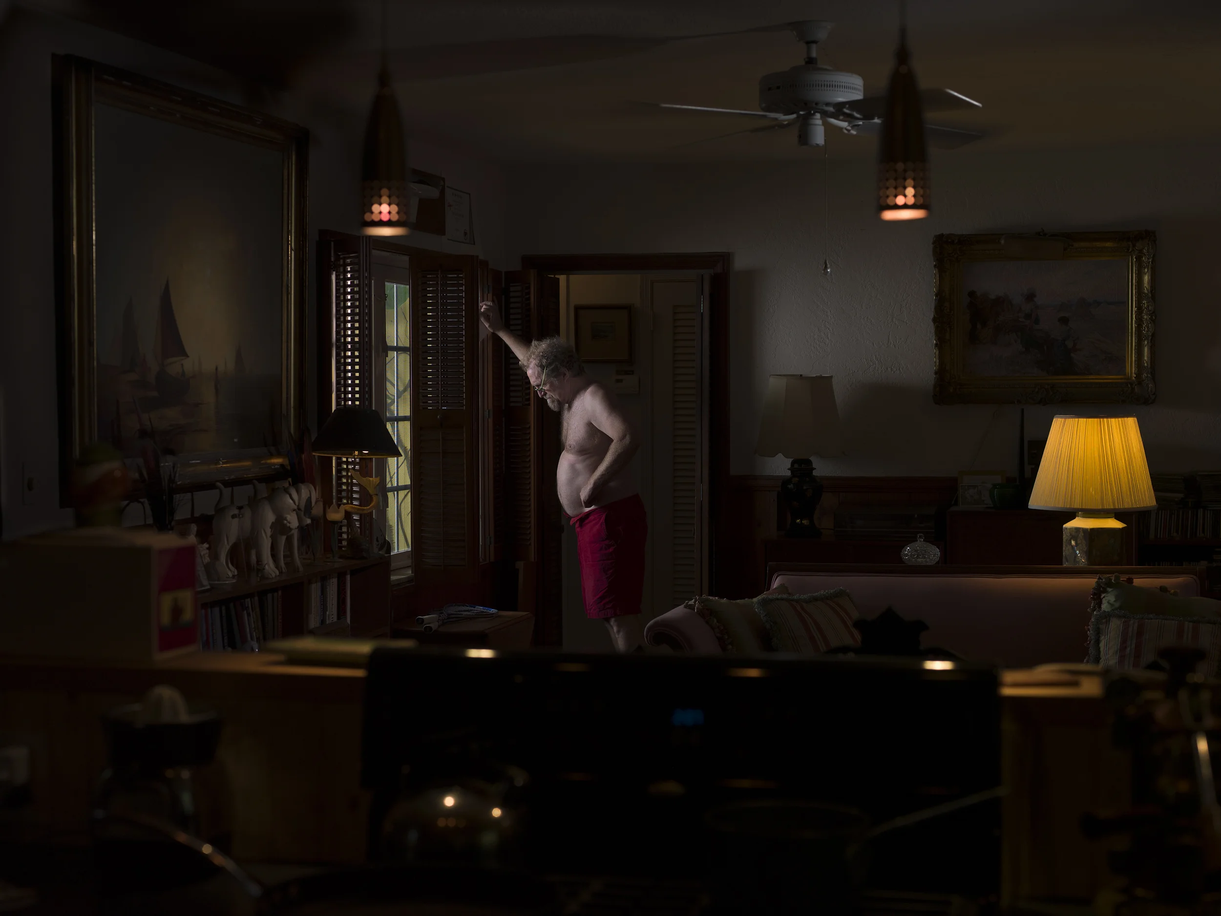 Forlorn Window Red Shorts Miami.jpg