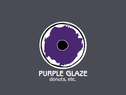 Purple Glaze Donuts