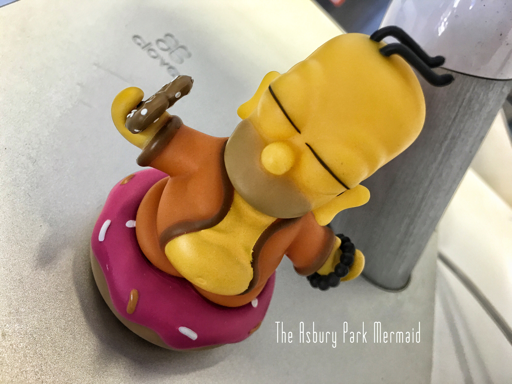 a celebratory homer, marking purple glaze's first year