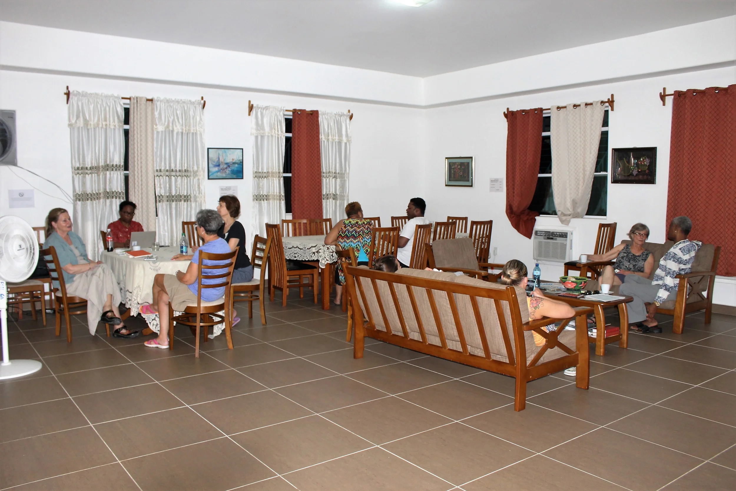 Hanging out in the FSIL Guest House