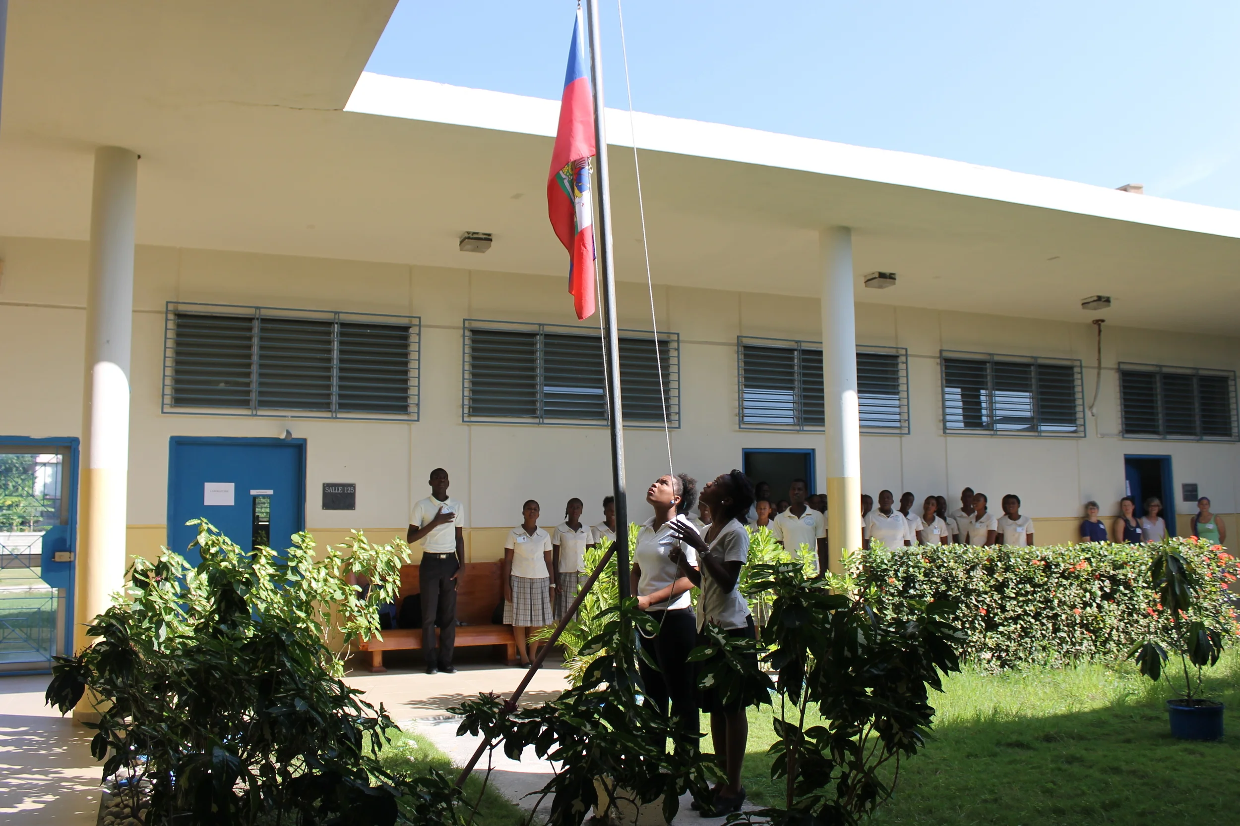 Raising the Flag