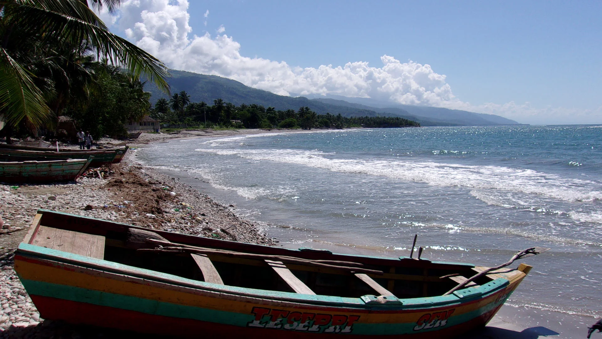 Beautiful Haitian coast