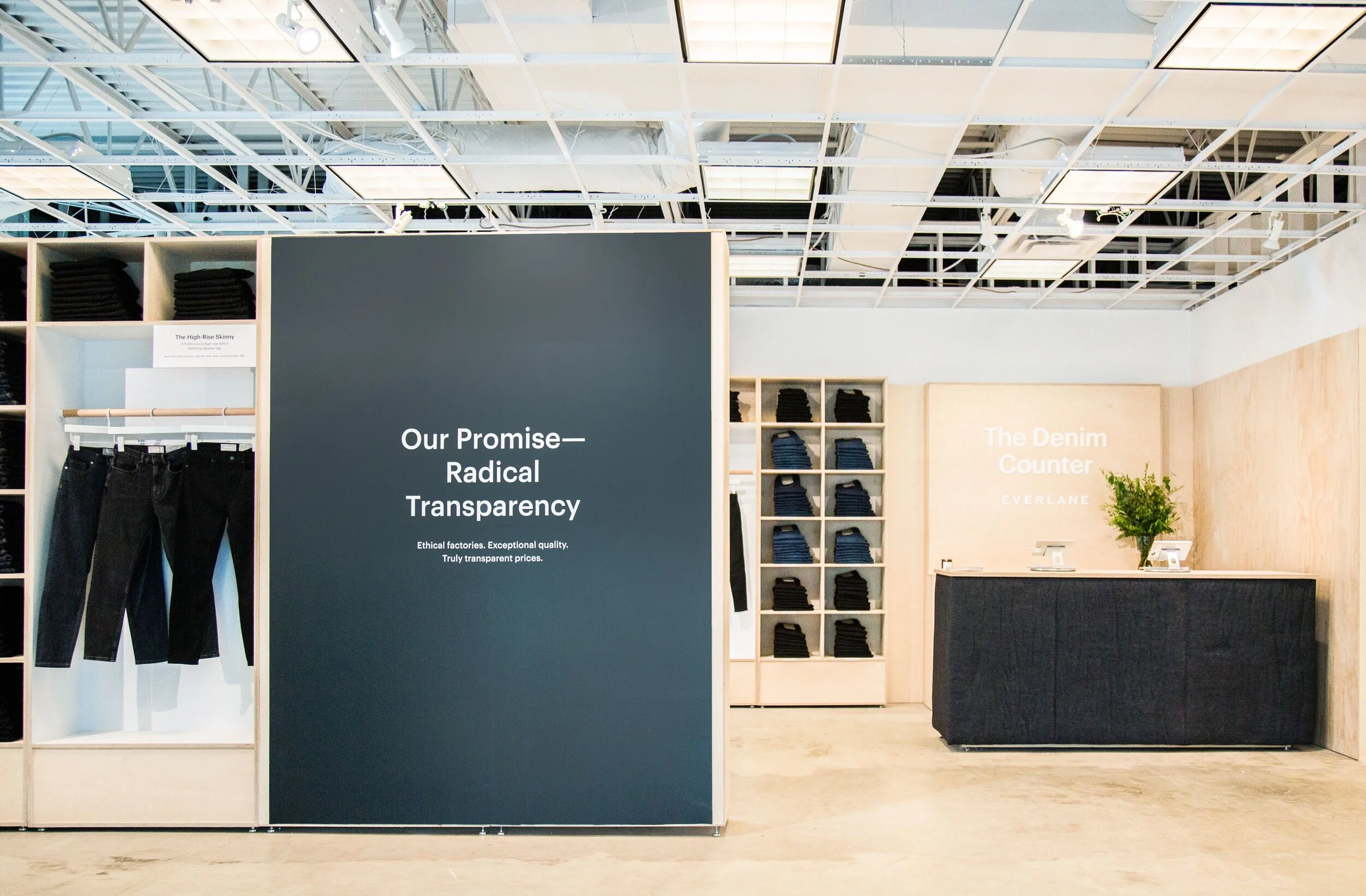 EVERLANE DENIM COUNTER — CLEMENT