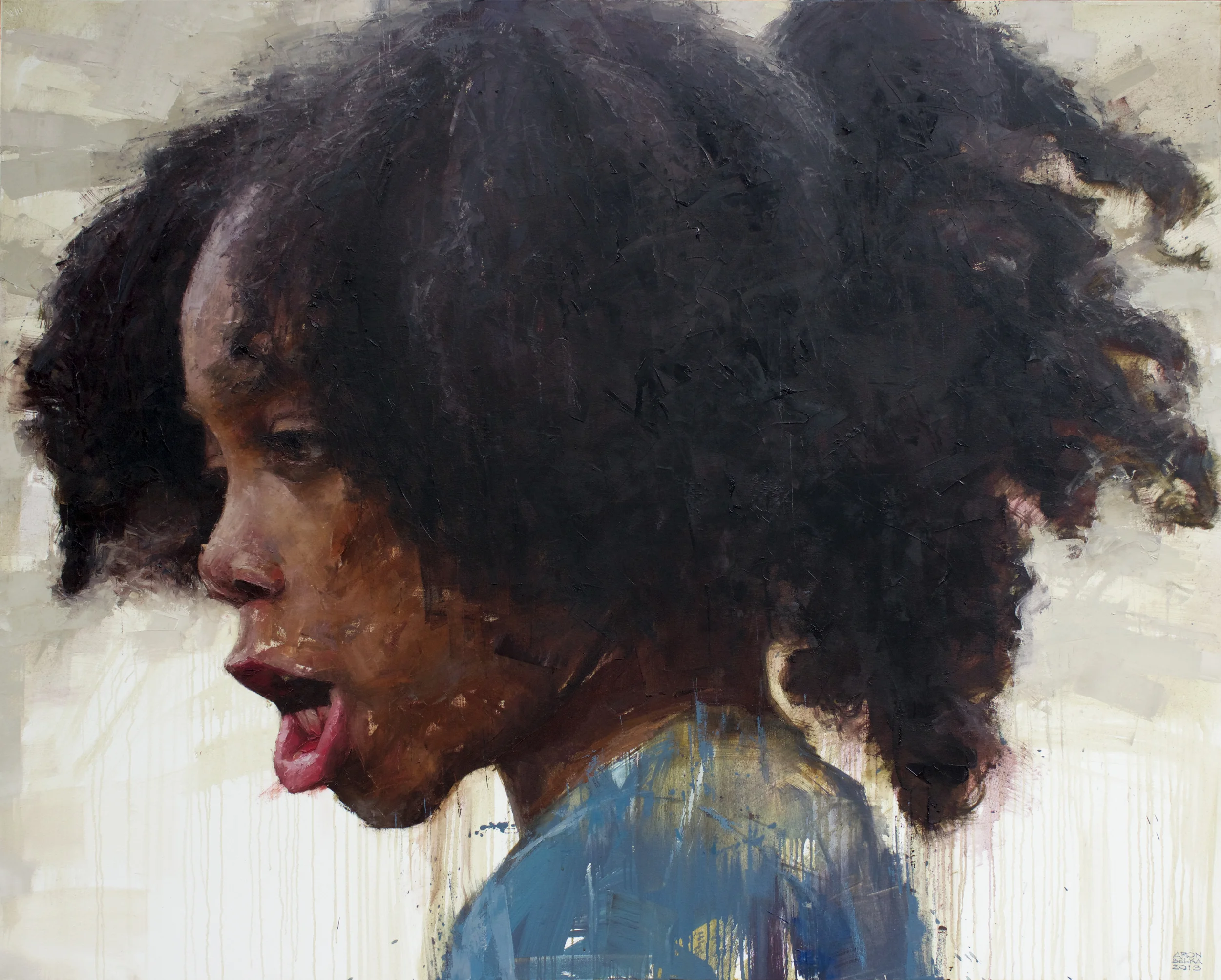Untitled 2013 48 x 60 inches oil on canvas