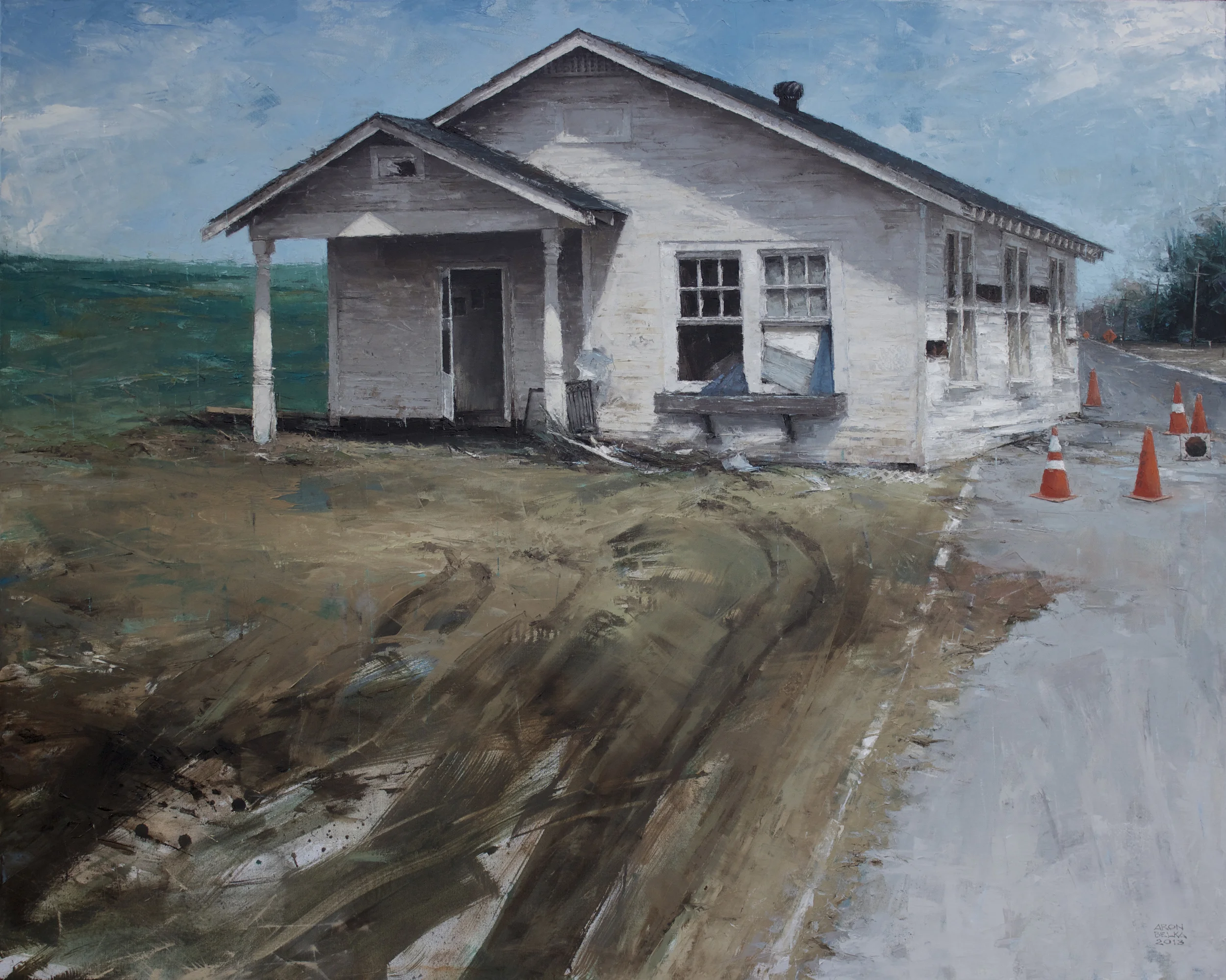 LA 39 2013 48 x 60 inches oil on canvas