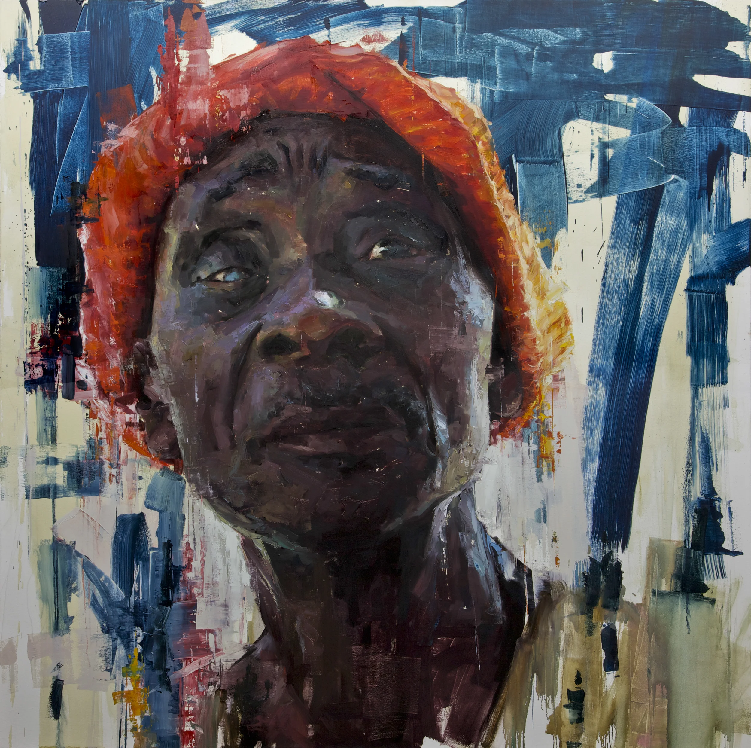 Contact Tracing 2015 80 x 80 inches oil on canvas