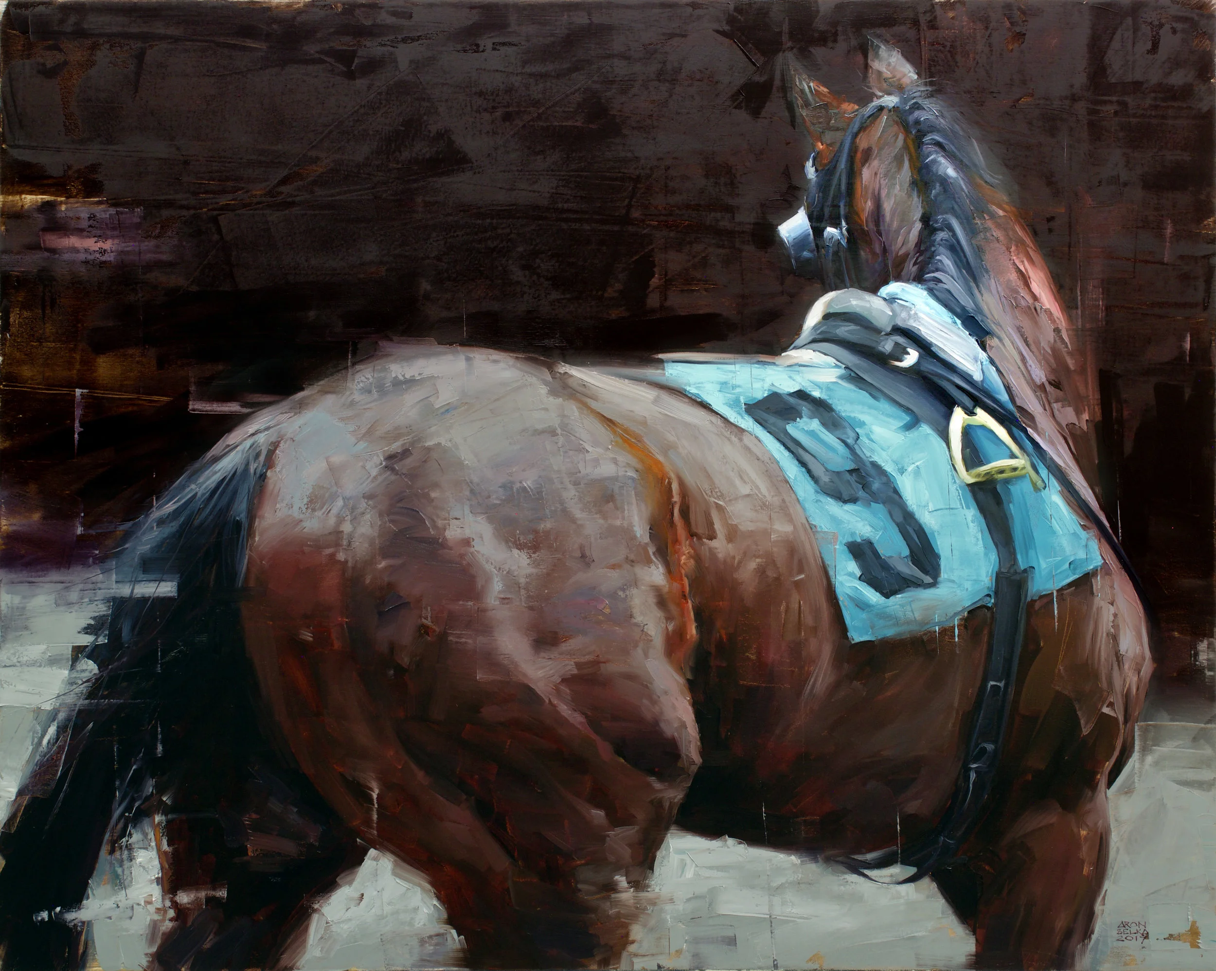 Conformation 2017 48 x 60 inches oil on canvas