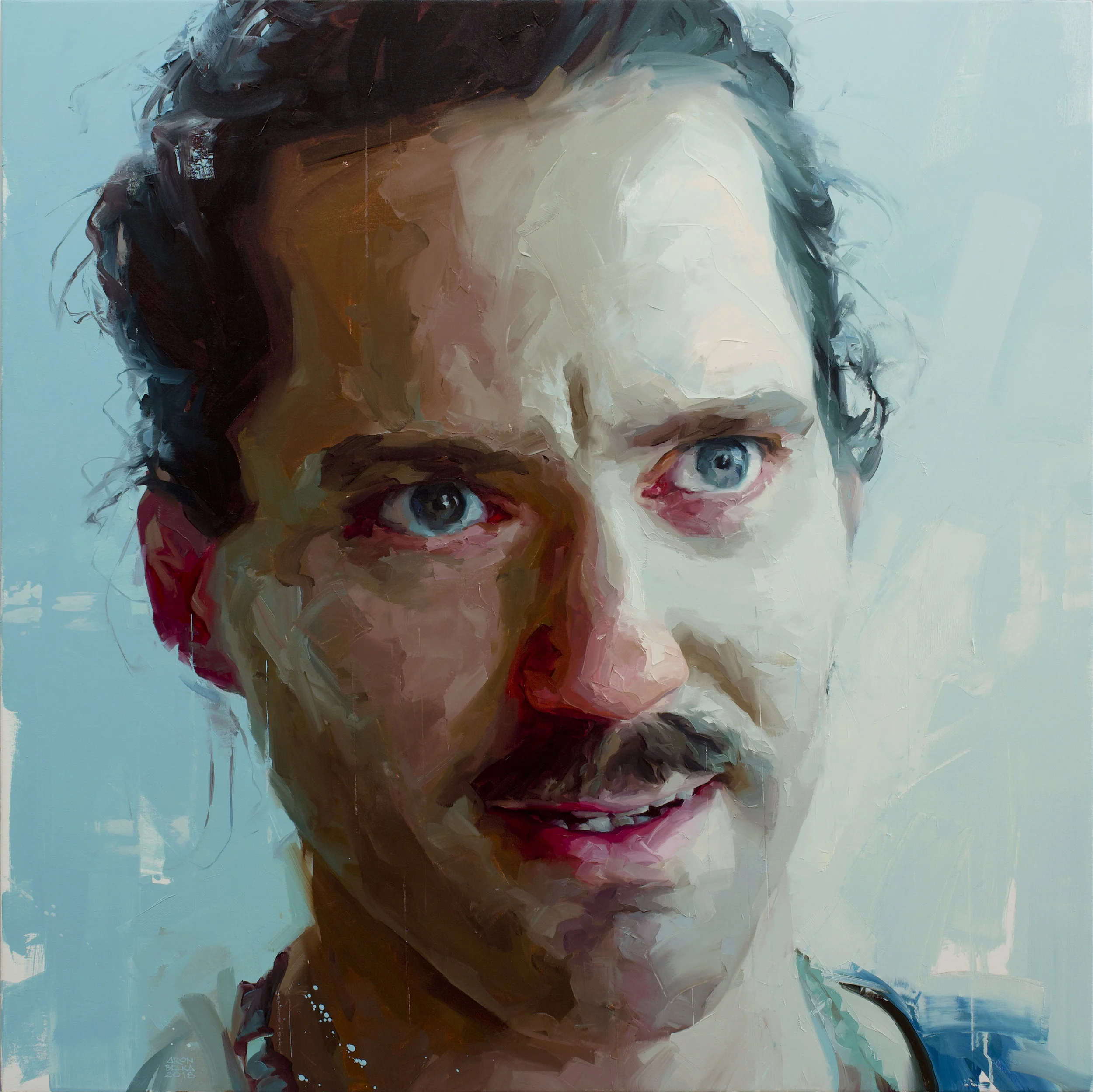 Aaron Reichert 2018 48 x 48 inches oil on canvas