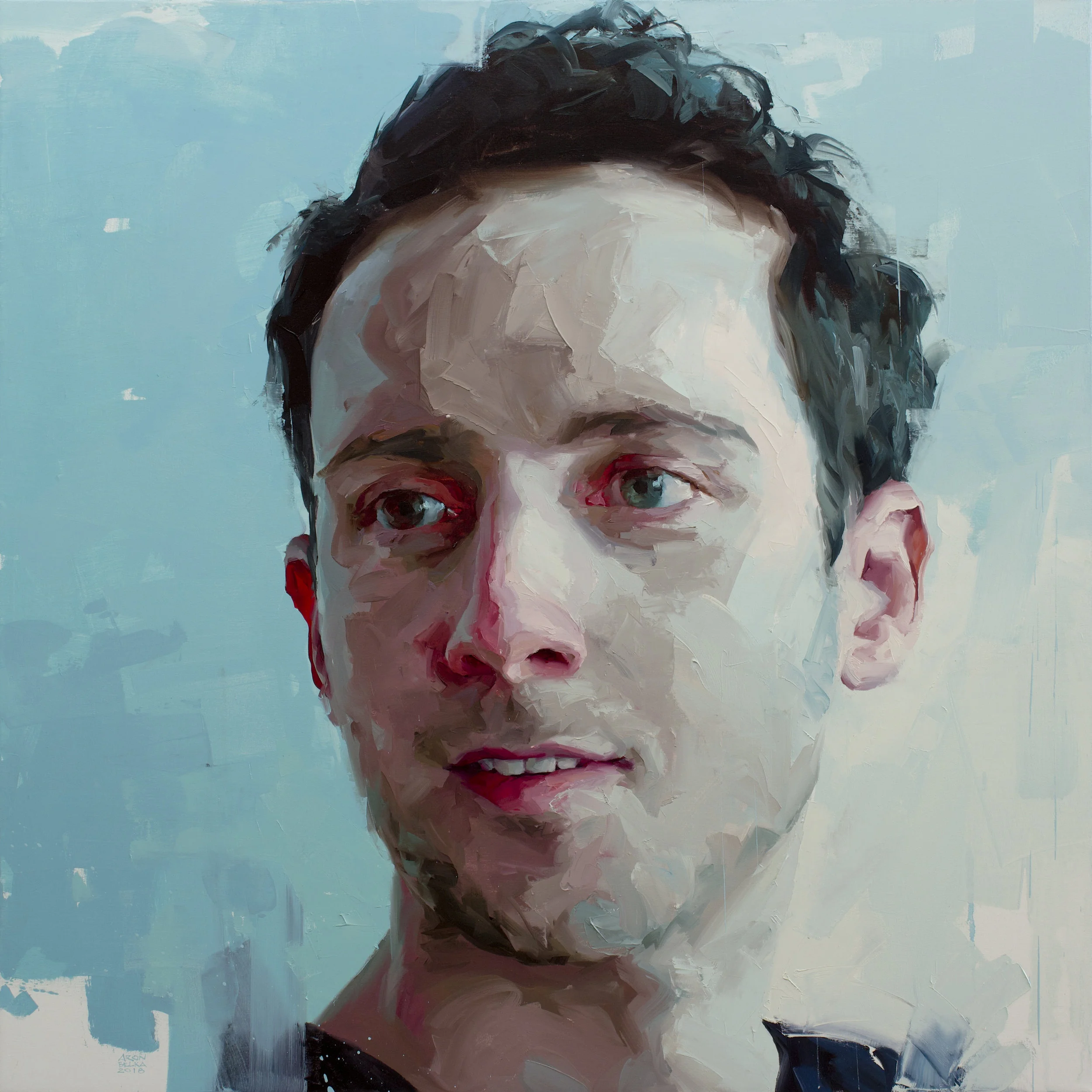 Joshua Edward Bennett 2018 48 x 48 inches oil on canvas