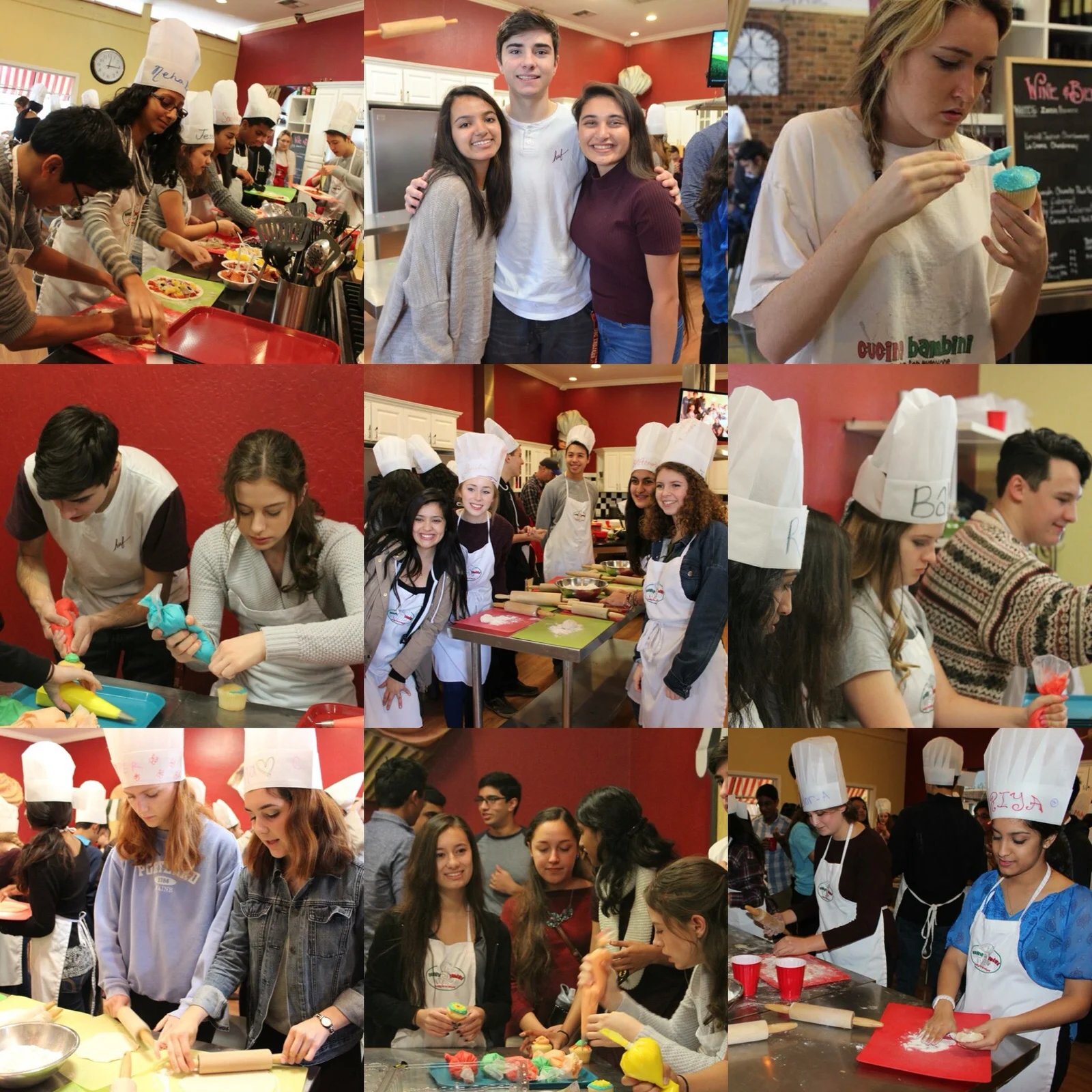 Complete with pizza and cupcake making!