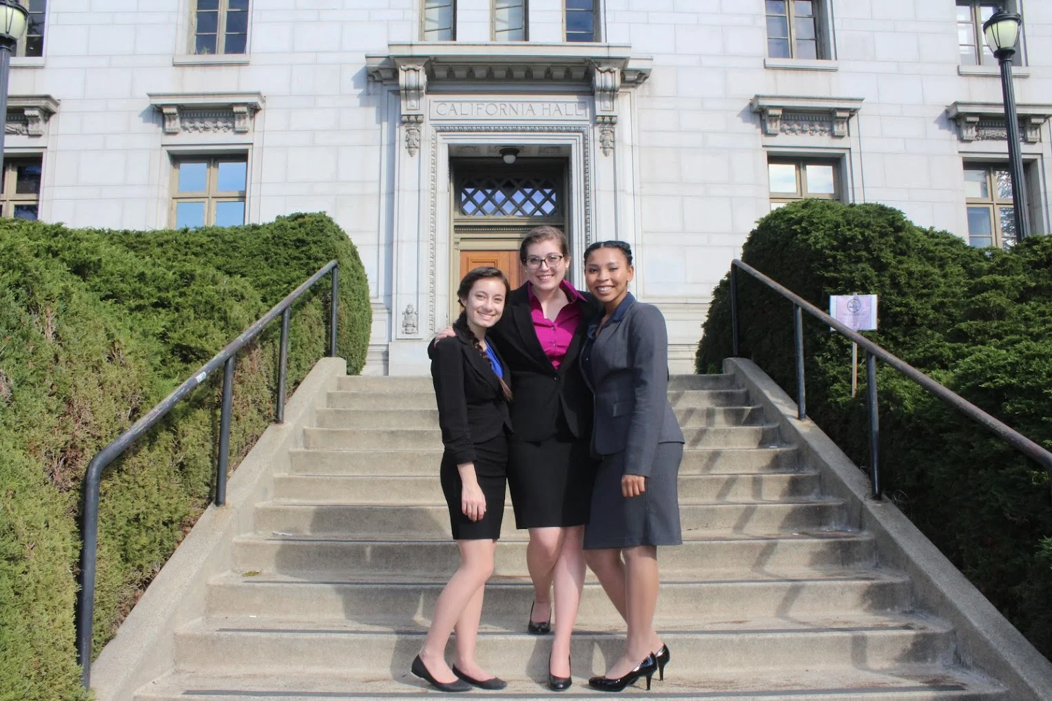 The Holy Trinity: Paige Decena, Margo Salah, Jocelyn Woods