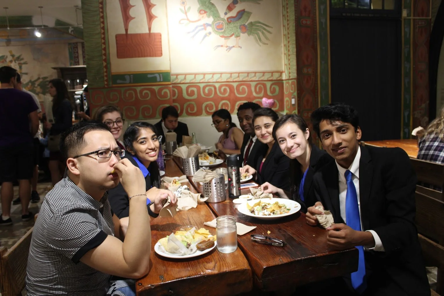 Dinner @ Cancun! ft. a confused looking Mr. Cruz