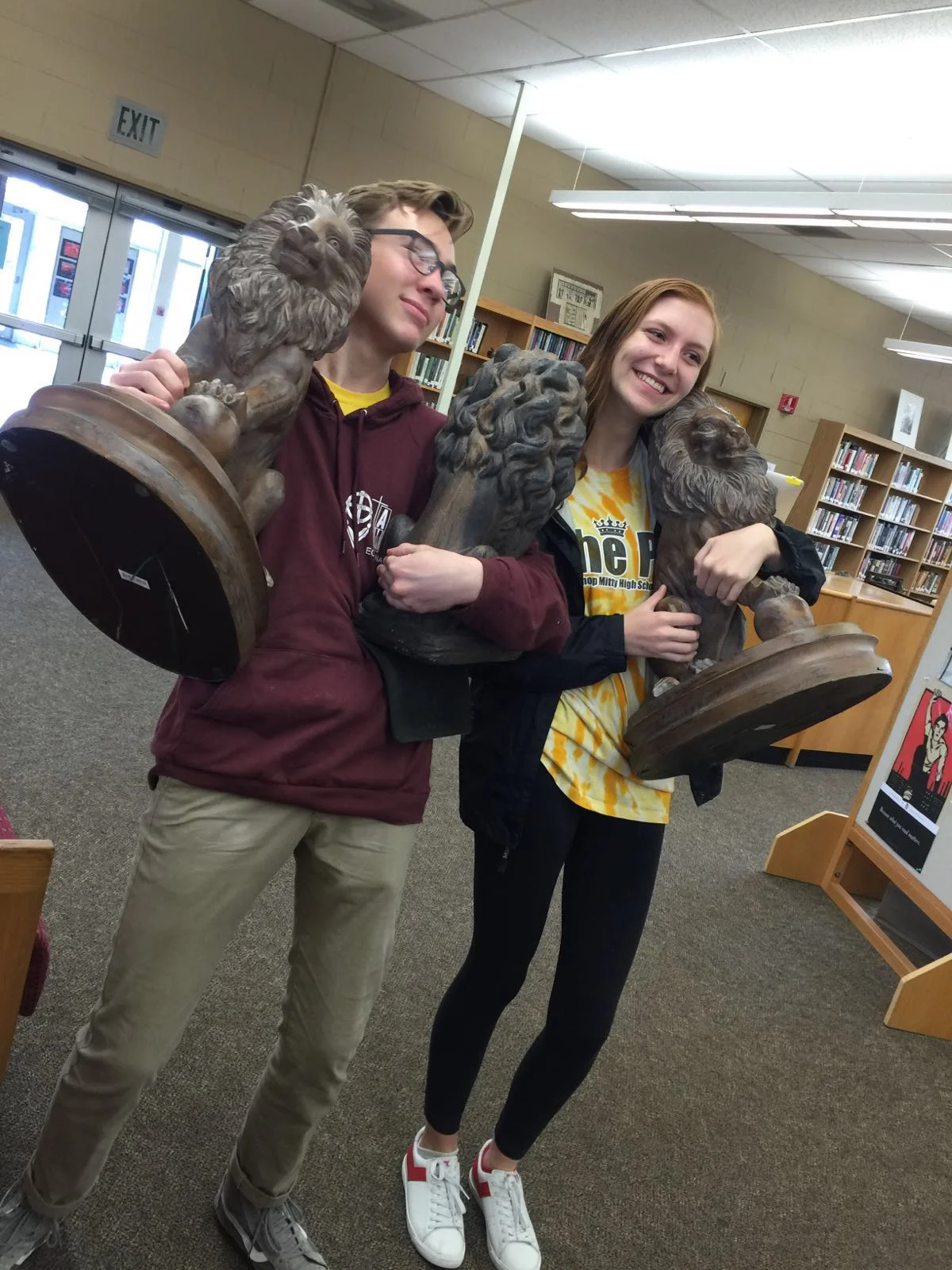 Duo partners Lucas Kernan and Piper Lucas having too much fun? :^)