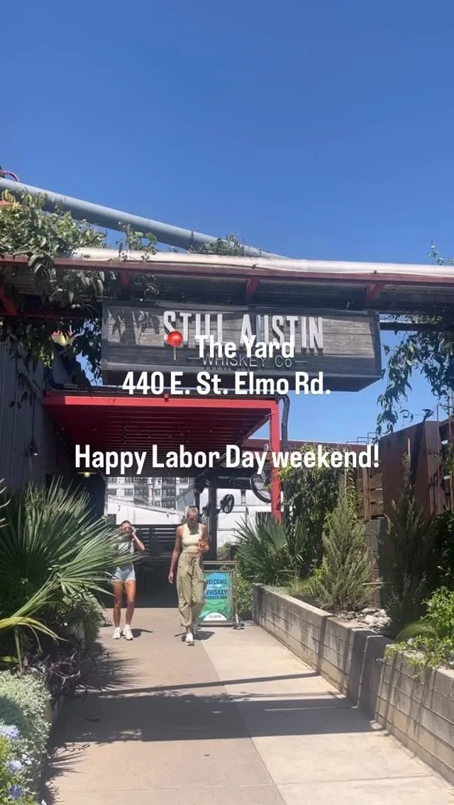 Cheers to a long weekend🥂
Happy Labor Day weekend from The Yard!
.
.
.
.
.
.
.
#southaustin #theyardatx #stelmoartsdistrict #atx #theyard #art #laborday #labordayweekend #football #utaustin