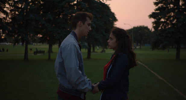 Charlotte and her boyfriend.