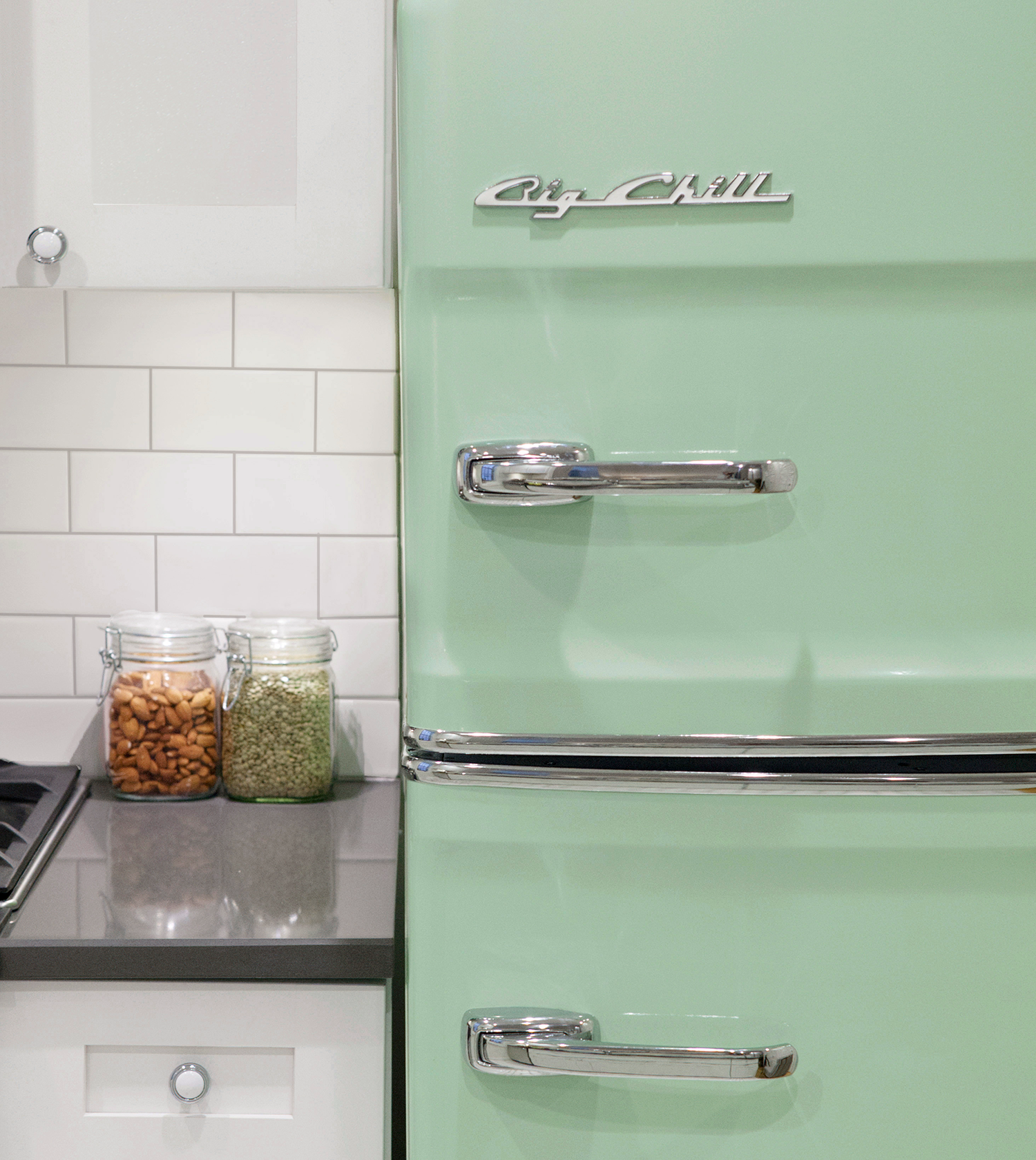 Annex Unit Kitchen Smeg Refrigerator